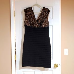 Black cocktail dress